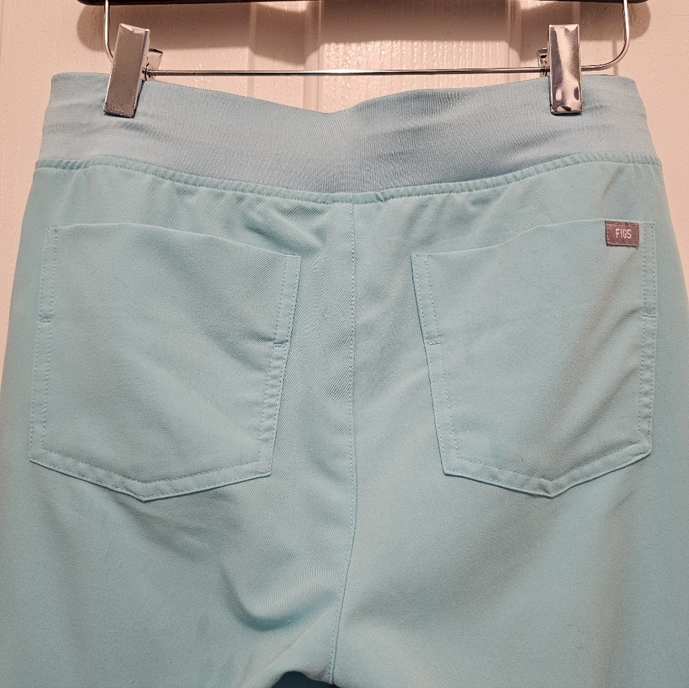 FIGS Women's Zamora Jogger Scrub Pants - Neon Blue Sz: XS - Picture 9 of 14